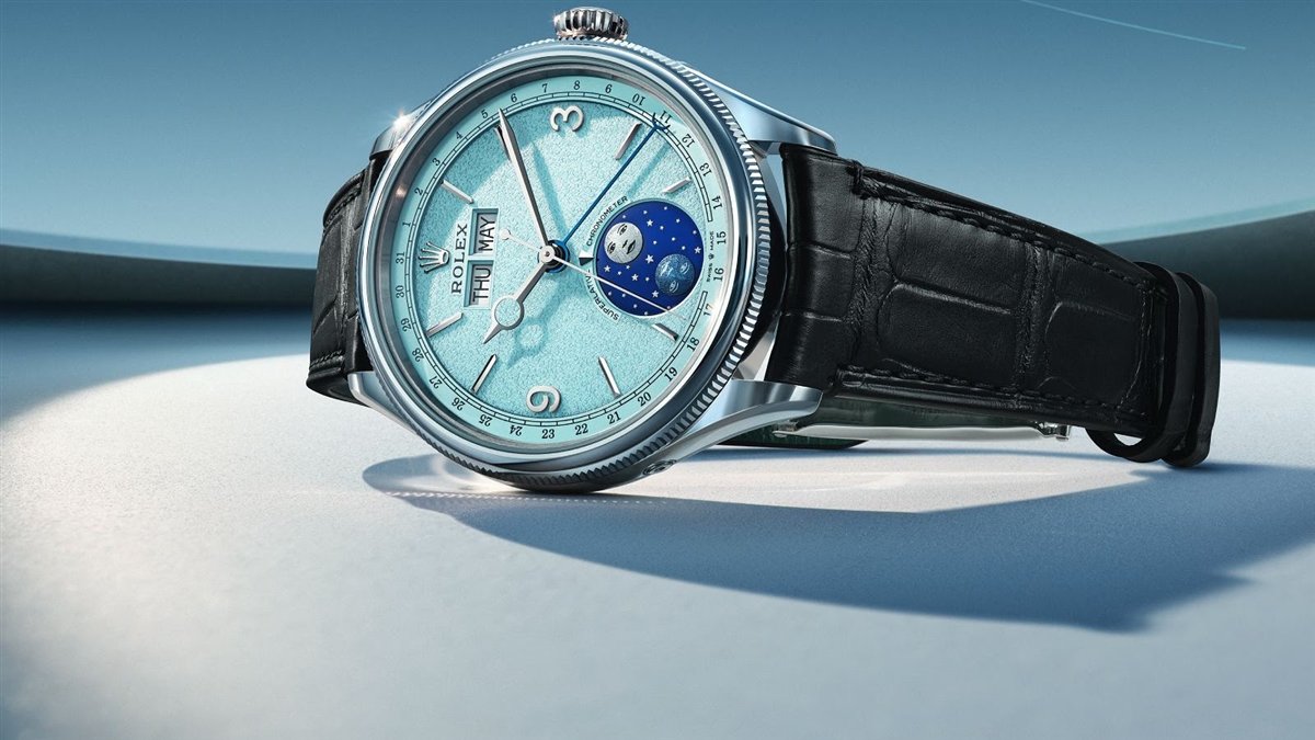 The new Rolex Perpetual Padellone — 39 mm, annual calendar with moonphase